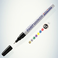 Маркер-краска Extra Fine Paint Marker черная, 1мм, нитро-основа (MunHwa) EFPM-01