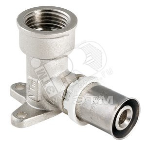 Водорозетка пресс 16x1/2' удлиненная (VALTEC) VTm.254H.N.001604