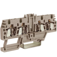 HMM.2/2+2GR Зажим проходной 2.5 кв.мм серый 2 ввод/2 вывода (DKC) ZHM520GR-RET