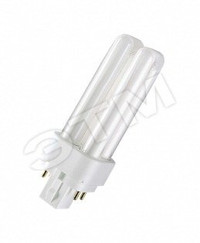 Лампа энергосберегающая КЛЛ 13вт Dulux D/Е 13/830 4p G24q-1 Osram (LEDVANCE) 4050300389059