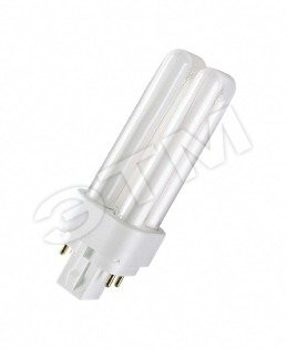 Лампа энергосберегающая КЛЛ 13вт Dulux D/Е 13/830 4p G24q-1 Osram (LEDVANCE) 4050300389059