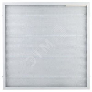 Светильник светодиодный ДВО/ДПО 48Вт 4000К 4800Лм IP40 595х595 призма с проводом SPO-6-48-4K-P (4) (ЭРА) Б0026954