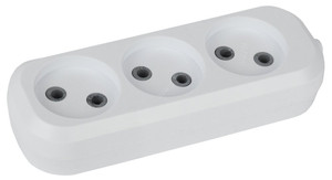 Колодка 3 гнезда, без зазeмления 20/600 KX-3 (ЭРА) Б0028331