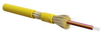 Кабель волоконно-оптический FO-DT-IN-9S-2-LSZH-YL волоконно-оптический 9/125(SMF-28 Ultra)одномод (Hyperline) 445332