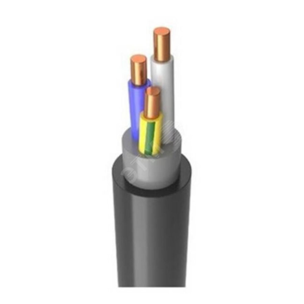 Кабель силовой ППГнг(А)-HF 3х6(N. PE) - 0.66 ТРТС (Конкорд)