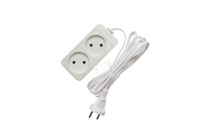 Удлинитель бытовой Союз 1300 Вт 2 гнезда ШВВП 3м (UNIVersal) 481S-0203