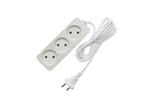 Удлинитель бытовой Союз 2200 Вт 3 гнезда ПВС 3м (UNIVersal) 481S-1303