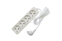 Удлинитель бытовой Союз 3500 Вт с заземлением 4 гнезда ПВС 3м (UNIVersal) 481S-6403