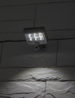 Прожектор с датчиком движения c выносной солнечной батареей, 6LED,150lm ERAFS024-07 (ЭРА) Б0044247