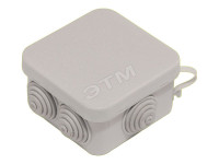 Коробка распределительная 70х70х40мм IP55 (HEGEL) КР2605