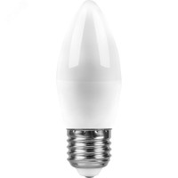 Лампа светодиодная LED 13вт Е27 белый матовая свеча (SAFFIT) SBC3713 55167