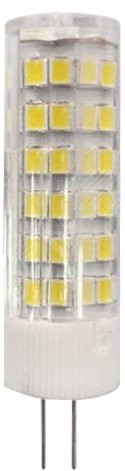 Лампа светодиодная LED 7 Вт 560Лм 4000К капсула нейтральный G4 170-265В LED JC-7W-220V-CER-840-G4 Standart (ЭРА) Б0027860
