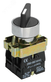 Переключатель LAY5-BD25 2 позиции I-0 стандартная ручка (IEK) BSW60-BD-2-K02