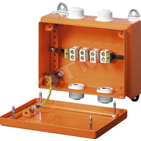Коробка клеммная 5 положений до 105мм2 150х200х80 IP66 пожаростойкая (HENSEL) FK 9105