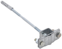 Держатель полоса/пруток 25-40 мм/6-10 мм для бетонного фасада оцинкованная сталь (IEK) ZDP50-11-3-16-40