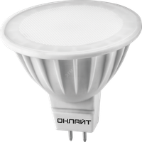 Лампа светодиодная LED 7вт 230в GU5.3 дневной (ОНЛАЙТ) 61134