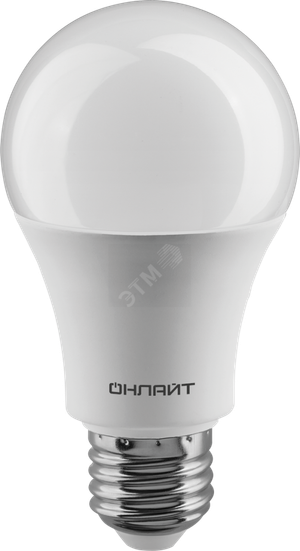 Лампа светодиодная LED 15вт Е27 белый (ОНЛАЙТ) 61150