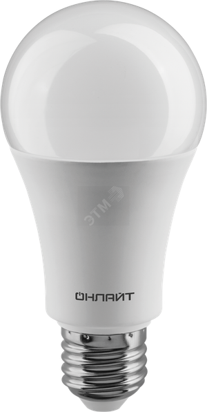 Лампа светодиодная LED 20вт Е27 дневной (ОНЛАЙТ) 61159