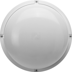 Светильник светодиодный ДБП-18w 4000К 1620 Лм IP65 круглый пластиковый белый (ОНЛАЙТ) 61951