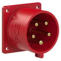 Вилка встраиваемая 32А/400V/3P+N+E/IP44 (PCE) 625-6