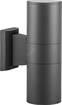 Светильник НБУ-2х60w вверх/вниз Е27 IP54 серый (FERON) DH0702