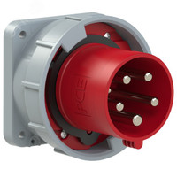 Вилка встраиваемая 63А/400V/3P+N+E/IP67 (PCE) 635-6