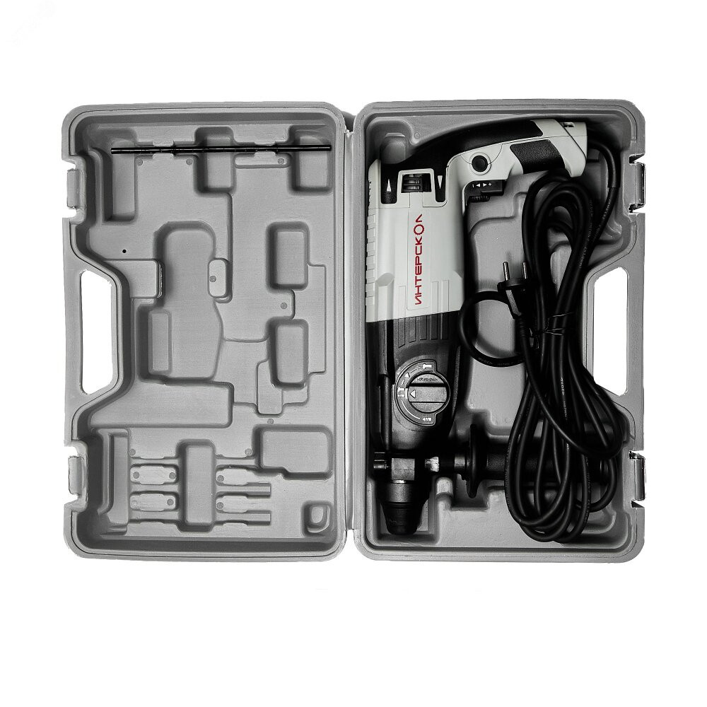 Перфоратор П-26/800ЭР SDS plus (кейс) (Интерскол) 426.0.1.00