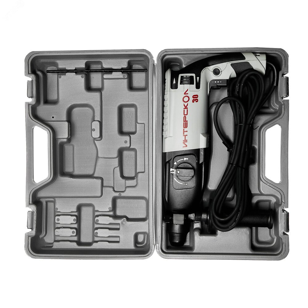 Перфоратор П-30/900ЭР SDS plus (кейс) (Интерскол) 86.1.0.00