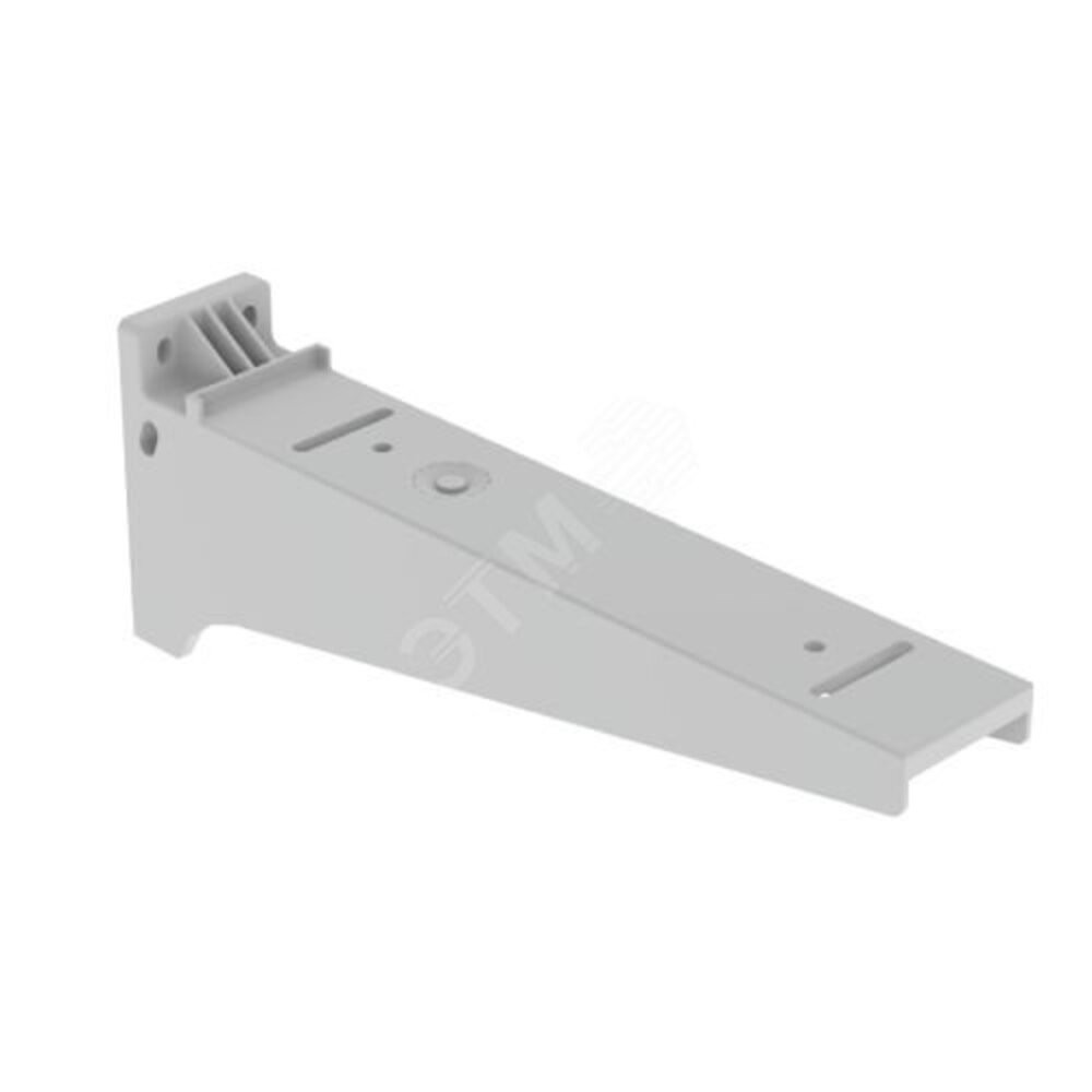 Консоль горизонтальная 60x400 ПВХ-М1 серый RAL7030 (Unex) 66403