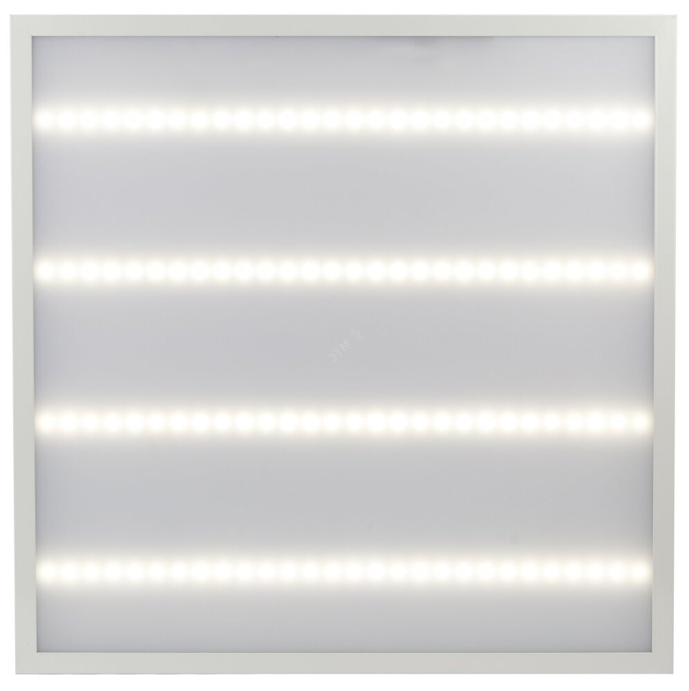 Светильник светодиодный ДВО/ДПО SPO-6-48-6K-M (4) 48Вт 6500К 4800Лм IP40 595х595 матовый с проводом (ЭРА) Б0035360