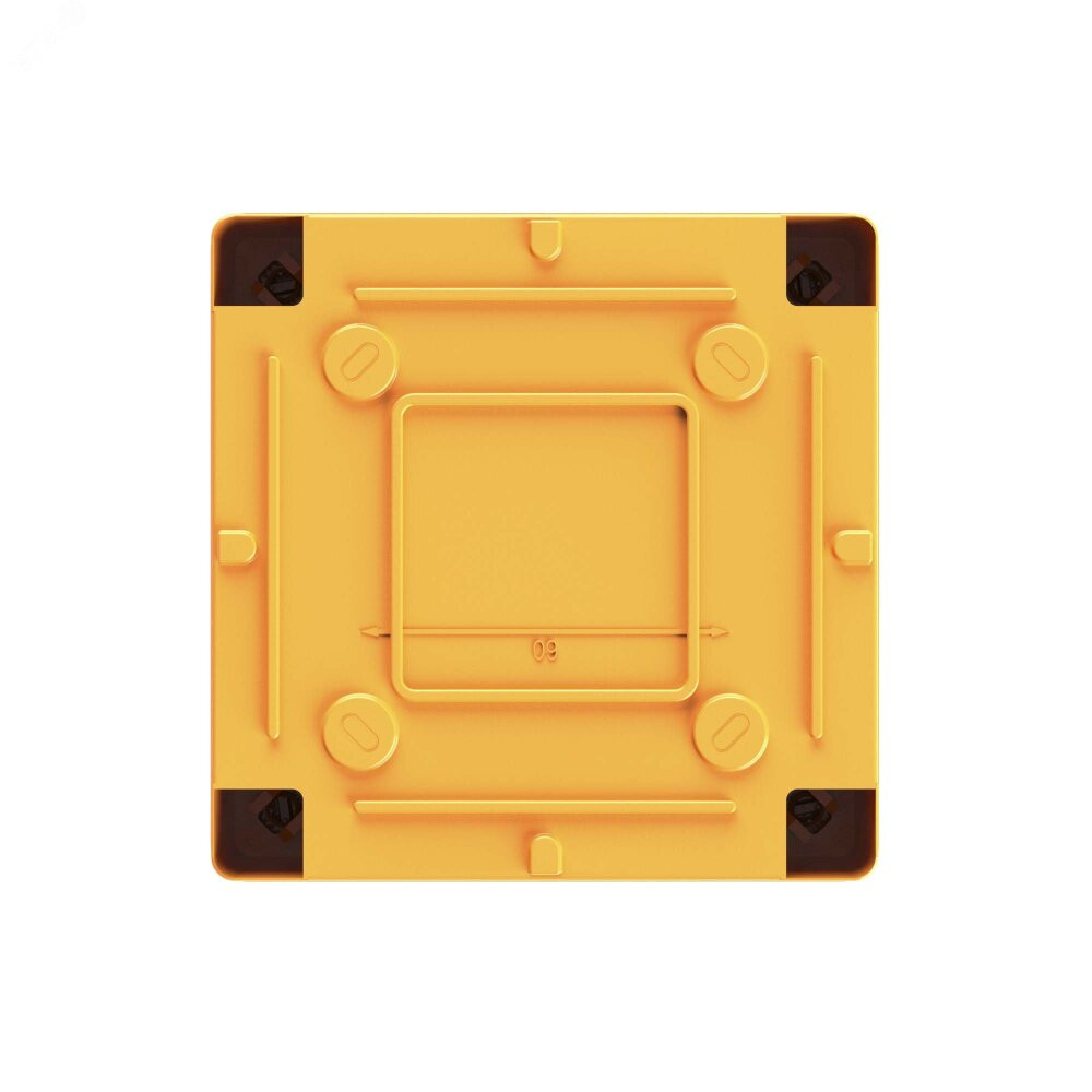 Коробка пластиковая FS с гладкими стенками и клеммниками  IP56 100х100х50мм  4р  450V 6A  4мм.кв (DKC) FSB10404