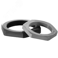 Гайка М25х1.5 полиамид черная (DKC) PAGM25N