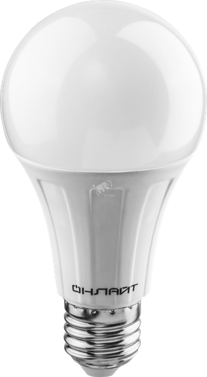 Лампа светодиодная LED 12вт Е27 белый (ОНЛАЙТ) 71655