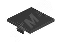 Заглушка для отверстия Modul45 (полиамид, черный) (OBO Bettermann) LP 45