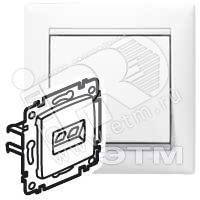 VALENA Розетка компьютерная RJ45х1 в рамку UTP белая (Legrand/Daccord) 694286