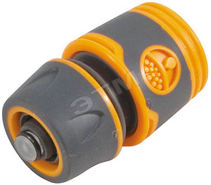 Соединитель двухкомпонентный с автостопом 3/4'' (FIT) 77744