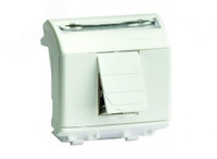 BRAVA Розетка компьютерная RJ45 категория 5е разъем PcNet (DKC) 76655B