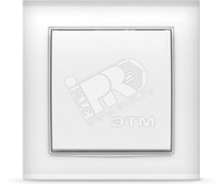 Выключатель Бриллиант одноклавишный белый (UNIVersal) 7947366