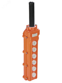 Пост кнопочный ПКТ-60 на 6 кнопок IP54 ABS-пластик (Электротехник) ET055743