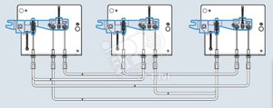 Мех блок на 3 автоматических выключателя MI (LS Electric) 56123460503