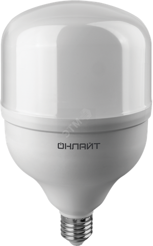 Лампа светодиодная LED 50вт Е27/Е40 дневной (ОНЛАЙТ) 82905