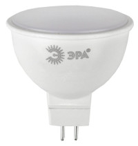 Лампа светодиодная LED 10 Вт 800Лм 2700К софит теплый GU5.3 170-265В LED MR16-10W-827-GU5.3 Standart (ЭРА) Б0032995