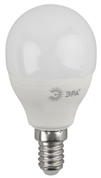 Лампа светодиодная LED 10 Вт 800Лм 4000К шар нейтральный E14 220-240В ECO LED P45-10W-840-E14 Red Line (ЭРА) Б0032969