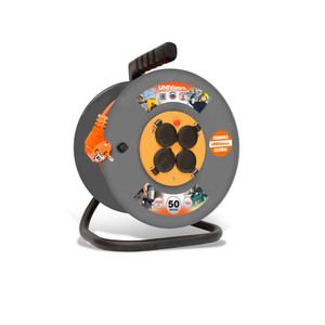 Удлинитель силовой ВЕМ-250 IP-44 с термовыключателем ПВС 3-2.5 50м (UNIVersal) 9634209