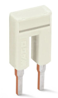 Перемычка гребень 2 контакта на DIN рейку (WAGO) 2002-402