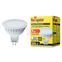 Лампа светодиодная LED 7вт 230в GU5.3 белая (Navigator Group) 94245