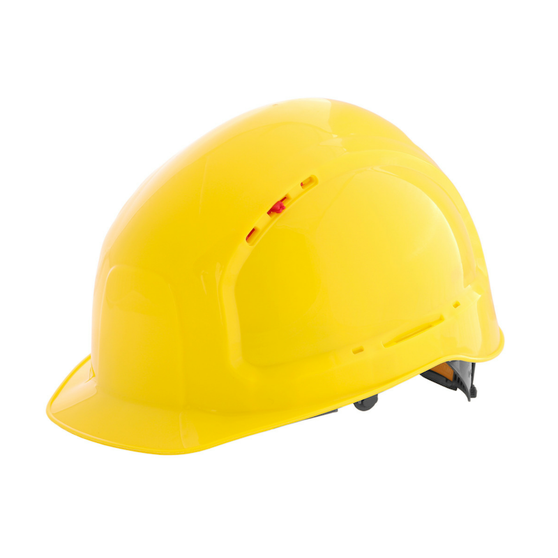 Каска защитная RFI-7 TITAN желтая 71515