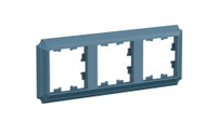 ATLASDESIGN ANTIQUE 3-постовая рамка, универсальная, ИЗУМРУД (Systeme Electric) ATN100803