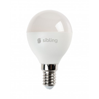 Умная RGB лампа, Е14, (5 Вт), шар (Sibling) Powerlite-L (G45)
