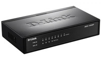 Коммутатор неуправляемый 8 портов RJ45 10 100 Мб/с  РоЕ 52Вт (D-Link) DES-1008P/C1A